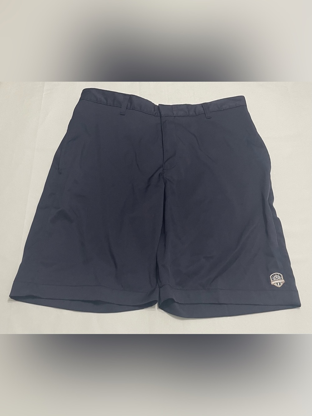 Men's Athletic Navy Stretch Shorts